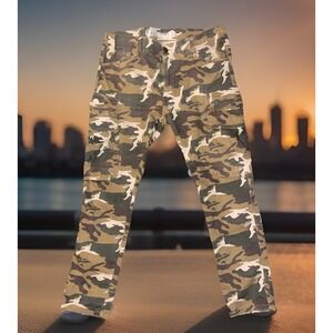 Grindhouse Pants Men 38 Camouflage Outdoors Street Wear Hip Hop Grunge‎ Skater